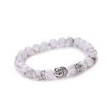 Women Men Bracelet Buddha Elastic Beaded Bracelet Chain Charm Bracelets Jewelry